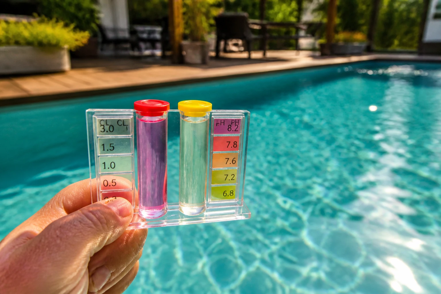 Combien de temps le chlore s&rsquo;évapore dans une piscine ?
