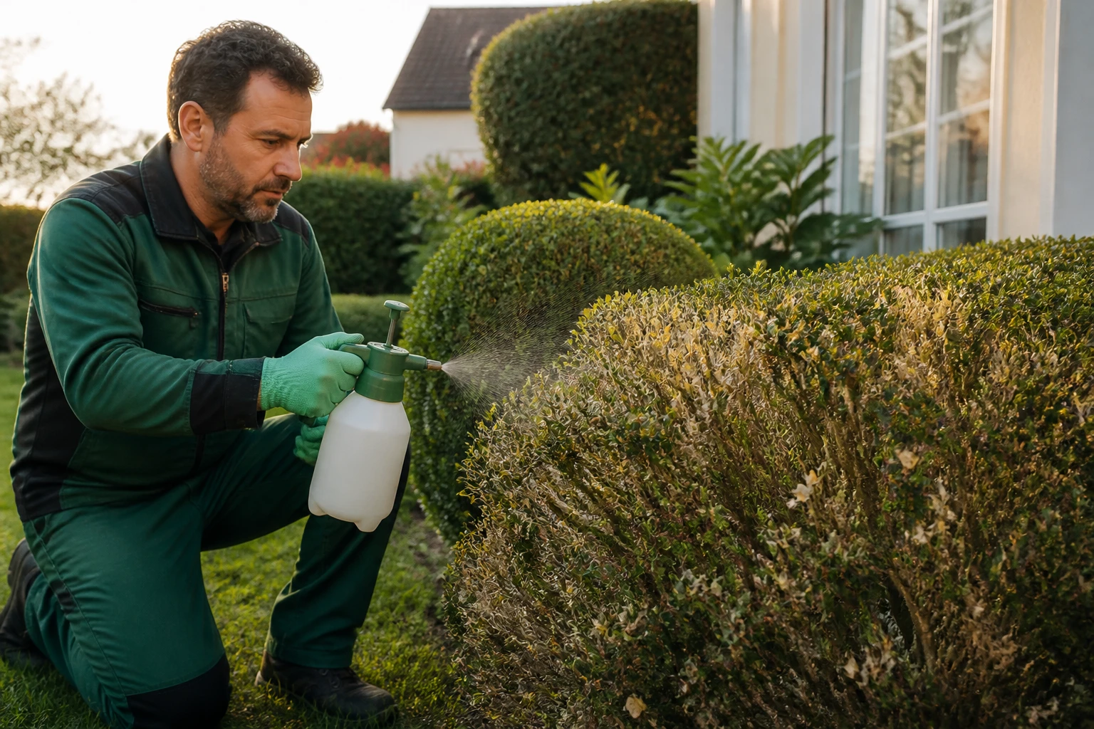 Pyrale du buis : le traitement au vinaigre blanc, mode d’emploi