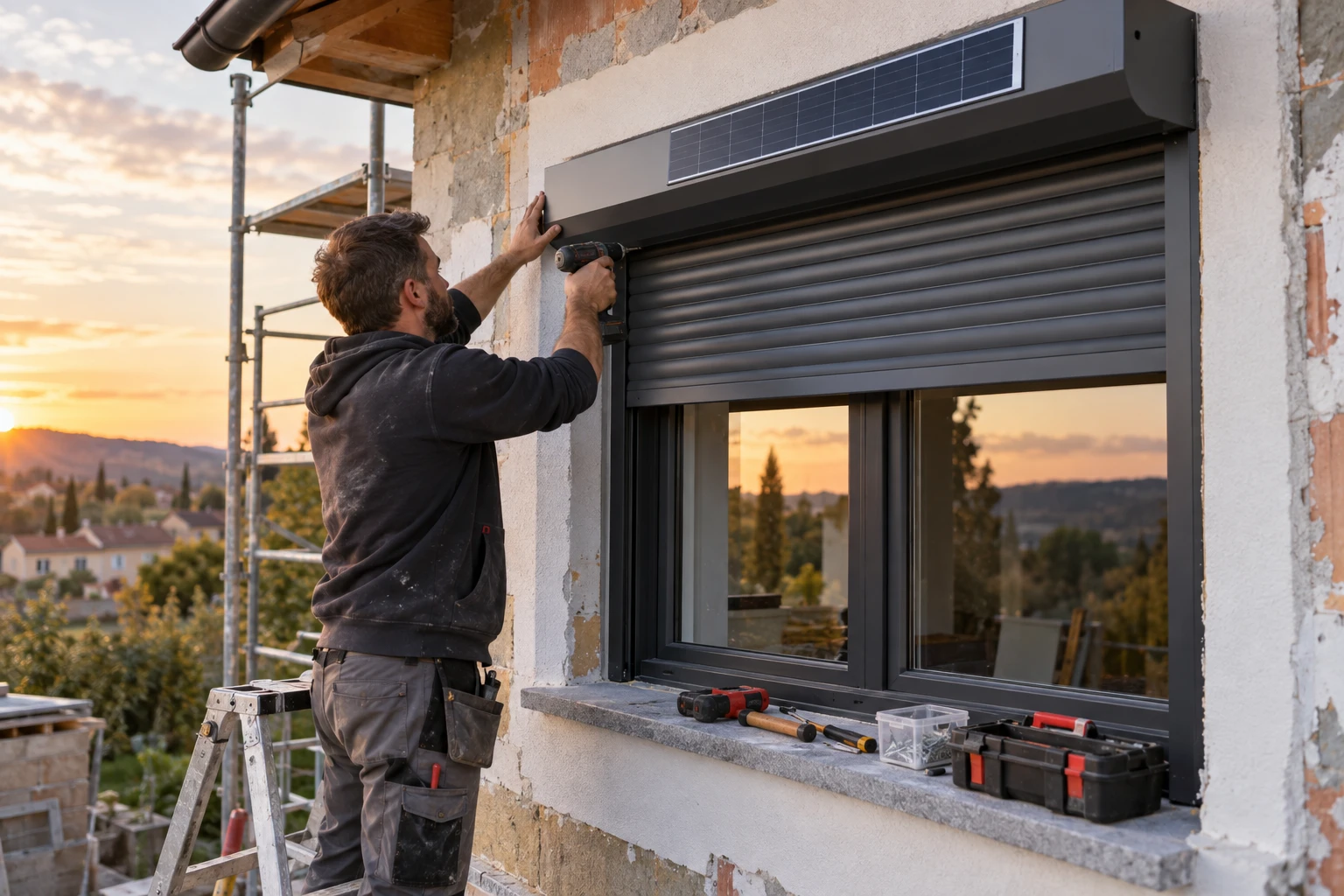 Volet roulant solaire : les vrais inconvénients à connaître